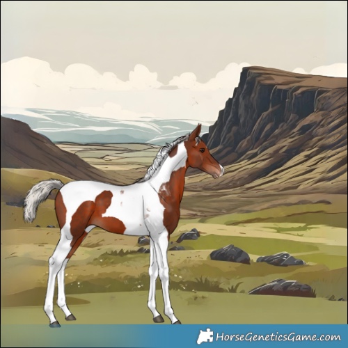 Horse Color:Silver Bay Tobiano Appaloosa 
