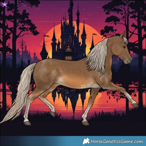 Horse Color:Chocolate Palomino 