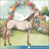Horse Color:Red Roan 