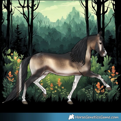 Horse Color:Brown Onyx 