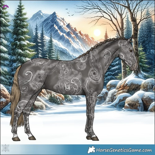Horse Color:Liver Chestnut Ice 