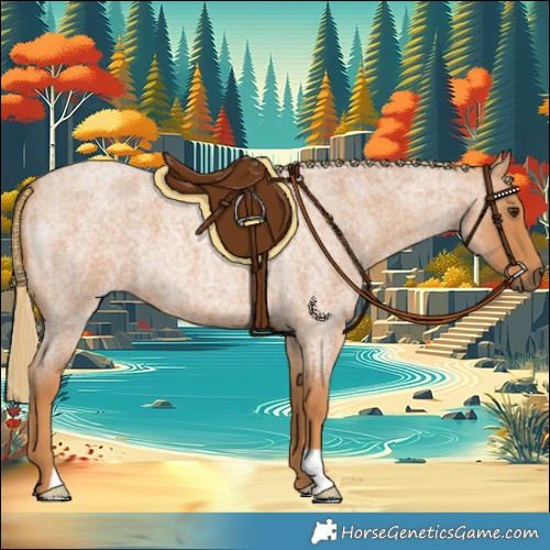 Horse Color:Red Roan 