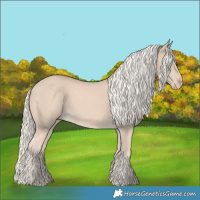 Horse Color:Cremello 
