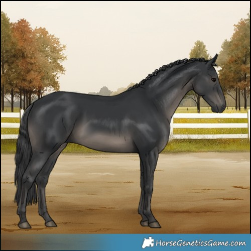 Horse Color:Black 