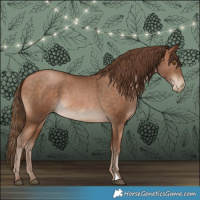 Horse Color:Brown Pearl 