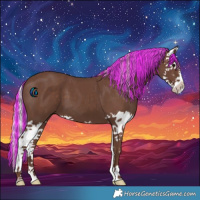 Horse Color:Painted Silver Black Splash