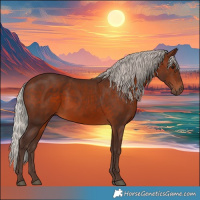 Horse Color:Silver Brown 
