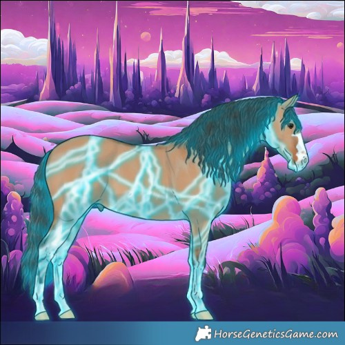 Horse Color:Thunderstruck Bay Dun 