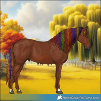 Horse Color:Painted Chestnut 