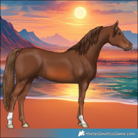 Horse Color:Chestnut 