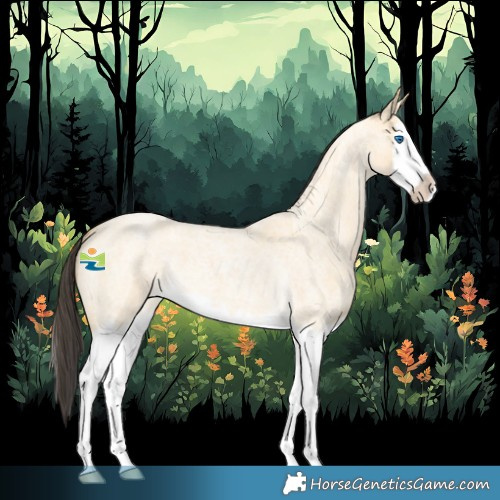 Horse Color:Buckskin Roan Dun Splash 