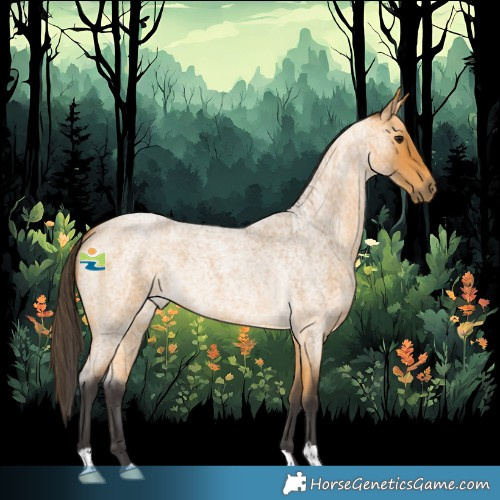 Horse Color:Buckskin Roan 