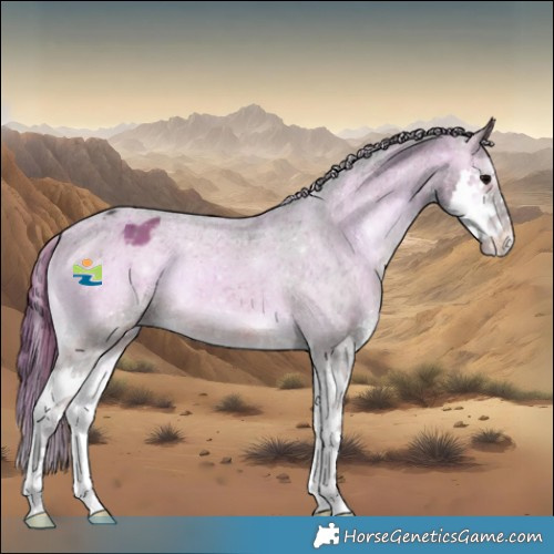 Horse Color:Plaid  Brown Onyx Sabino Splash Appaloosa 