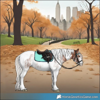 Horse Color:Silver Brown Sabino Tobiano 