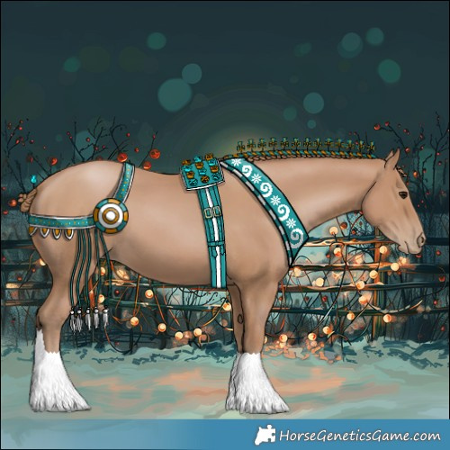 Horse Color:Black Pearl