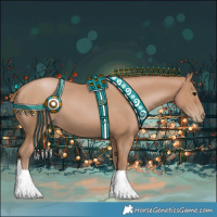 Horse Color:Black Pearl