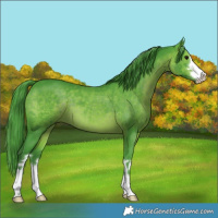 Horse Color:Watercolor Brown 