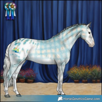 Horse Color:Plaid  Silver Brown Onyx Sabino Tobiano Appaloosa Rabicano 