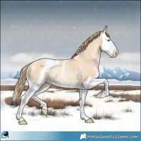 Horse Color:Smoky Black Pearl Mushroom Sabino Splash Rabicano 