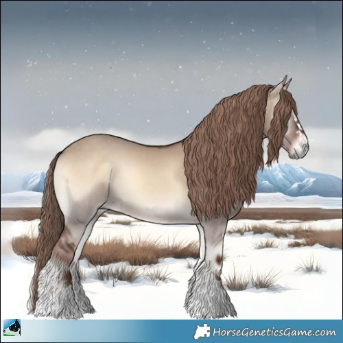 Horse Color:Liver Red Dun Onyx 