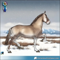 Horse Color:Liver Red Dun Onyx 