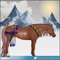 Horse Color:Painted Chestnut 