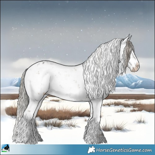 Horse Color:Liver Red Dun Mushroom Sabino Rabicano 