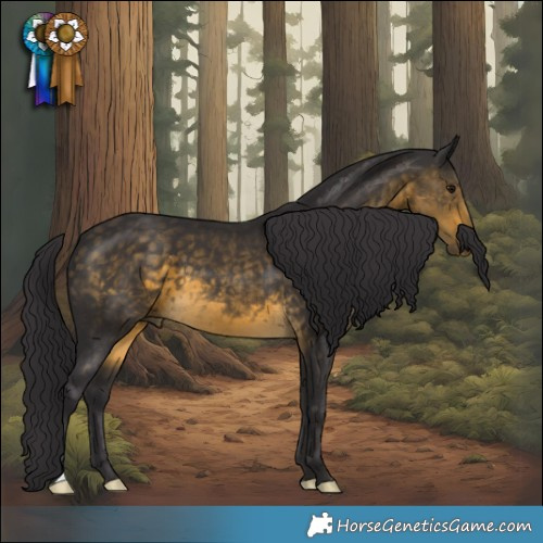 Horse Color:Buckskin