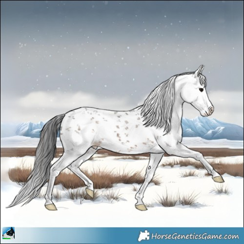 Horse Color:Brown Sabino Splash Appaloosa 