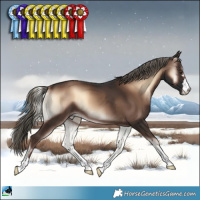 Horse Color:Liver Red Onyx Mushroom 
