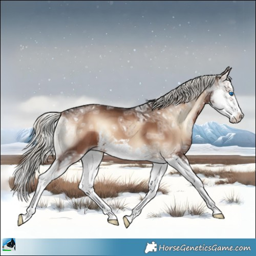 Horse Color:Liver Red Onyx Ice Mushroom Splash 