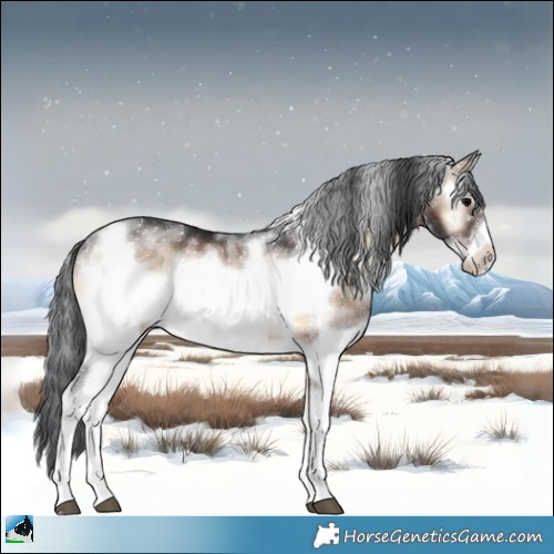 Horse Color:Brown Onyx Sabino Frame 