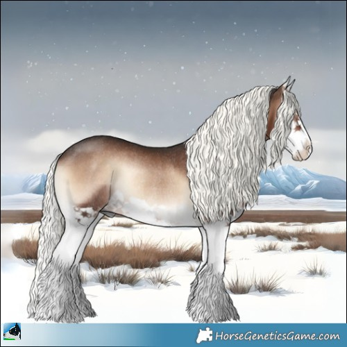 Horse Color:Liver Red Onyx Mushroom Splash Rabicano 