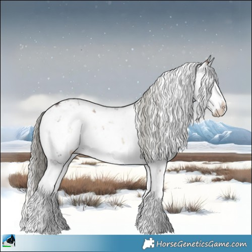 Horse Color:Liver Red Dun Onyx Mushroom Sabino Rabicano Brindle 