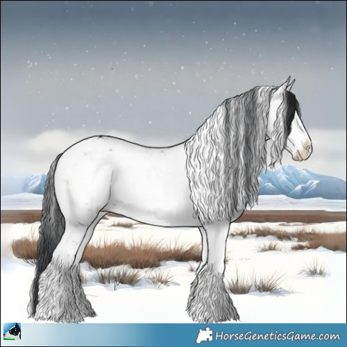 Horse Color:Brown Onyx Mushroom Sabino 