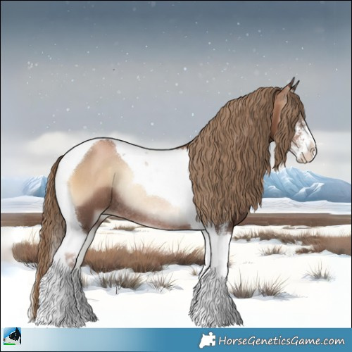 Horse Color:Liver Red Onyx Pearl Sabino Tobiano Rabicano 