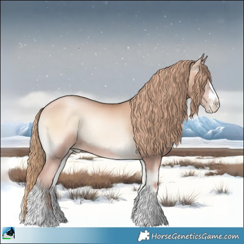 Horse Color:Gold Champagne Pearl Onyx 