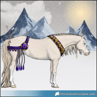 Horse Color:Smoky Creme 