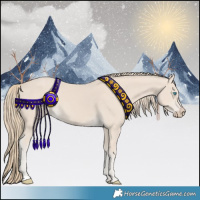 Horse Color:Smoky Creme 