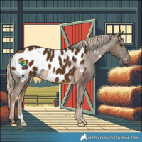 Horse Color:Chocolate Palomino Appaloosa 