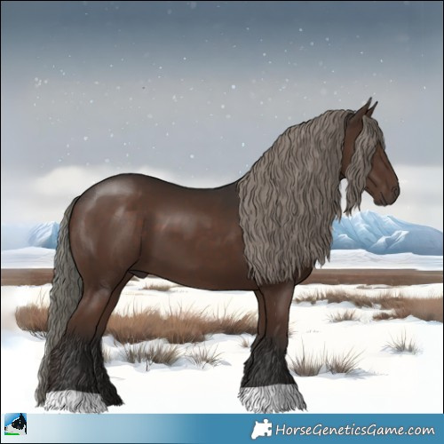 Horse Color:Liver Chestnut Mushroom 