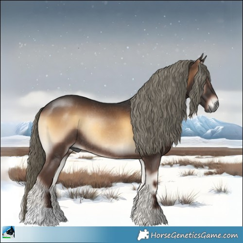 Horse Color:Gray Liver Red Onyx Mushroom Rabicano 