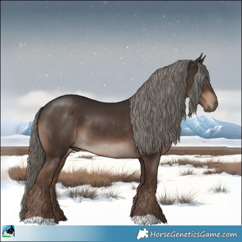 Horse Color:Liver Chestnut Mushroom 