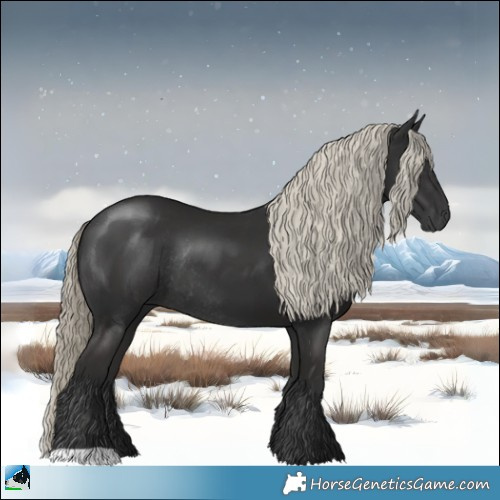 Horse Color:Gray Liver Chestnut Mushroom Rabicano 
