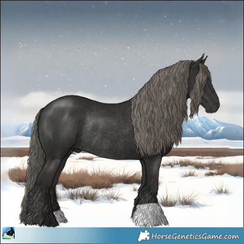 Horse Color:Liver Chestnut Mushroom Rabicano 