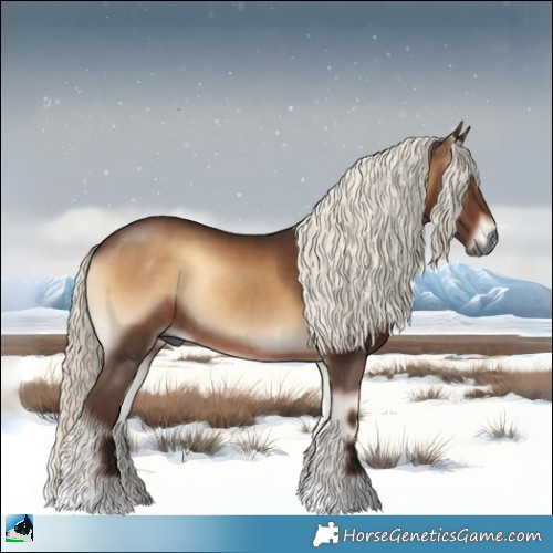 Horse Color:Gray Liver Red Onyx Mushroom Rabicano 
