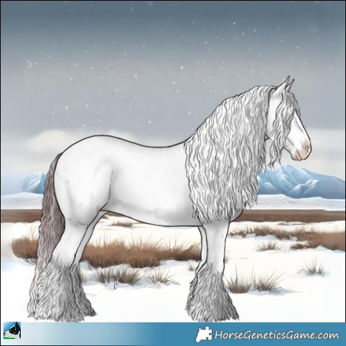 Horse Color:Plaid White Spotted Chocolate Brown Chinchilla Sabino Rabicano