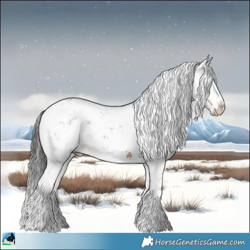 Horse Color:Bay Dun Mushroom Sabino Brindle 