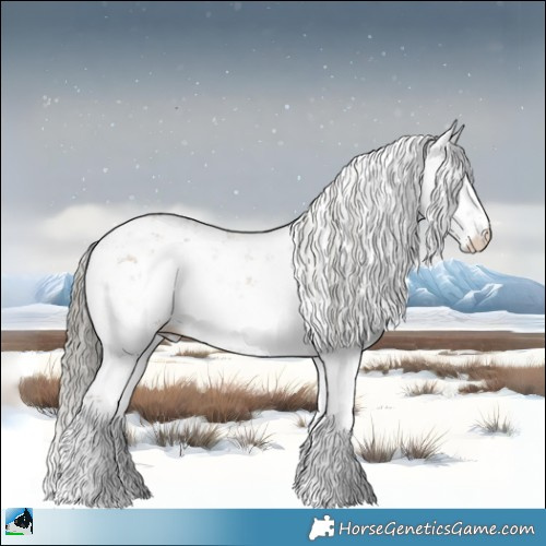 Horse Color:Liver Red Dun Onyx Mushroom Sabino Rabicano Brindle 