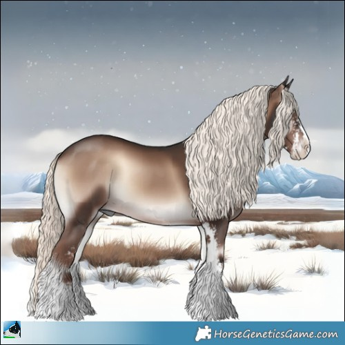 Horse Color:Liver Red Onyx Mushroom Sabino 